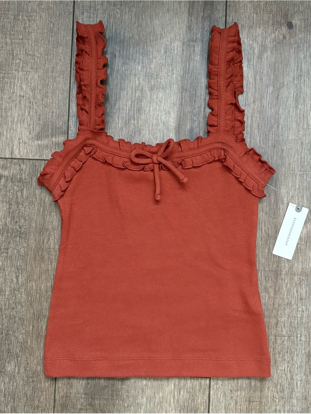 NWT Maeve Ruffled Cami